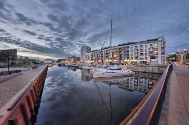 Elite Apartments Waterlane Spa Gdansk Exterior foto